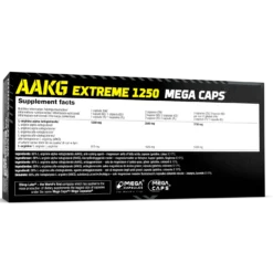 AAKG 1250 Extreme Mega Caps (120 Kapseln)