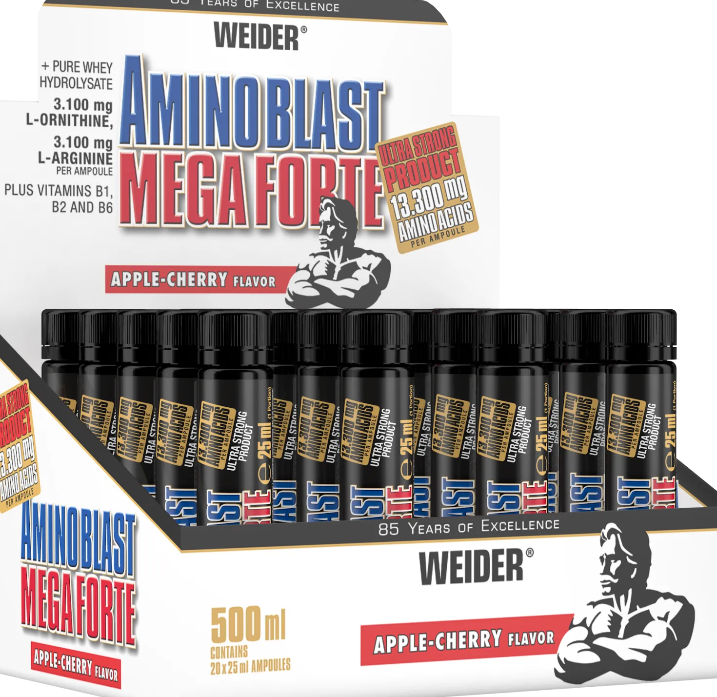 Amino Blast Mega Forte Apple-Cherry (20x25ml)