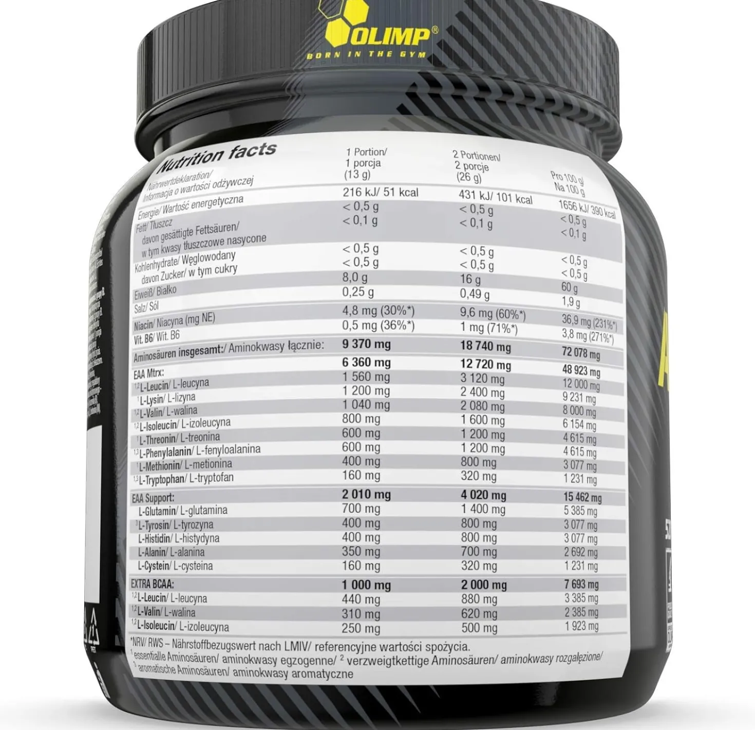 Amino EAA Xplode (520g)