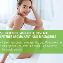 Aroma Haut- und Massageöl Zitrone-Orange (190ml)