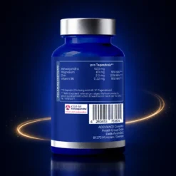 Ashwa+ Ashwagandha KSM-66® mit Magnesium, Zink & Vitamin B6 (60 Kapseln)