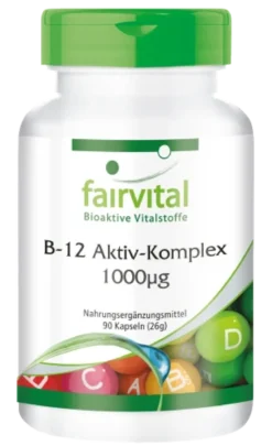B-12 Aktiv-Komplex 1000µg (90 Kapseln)