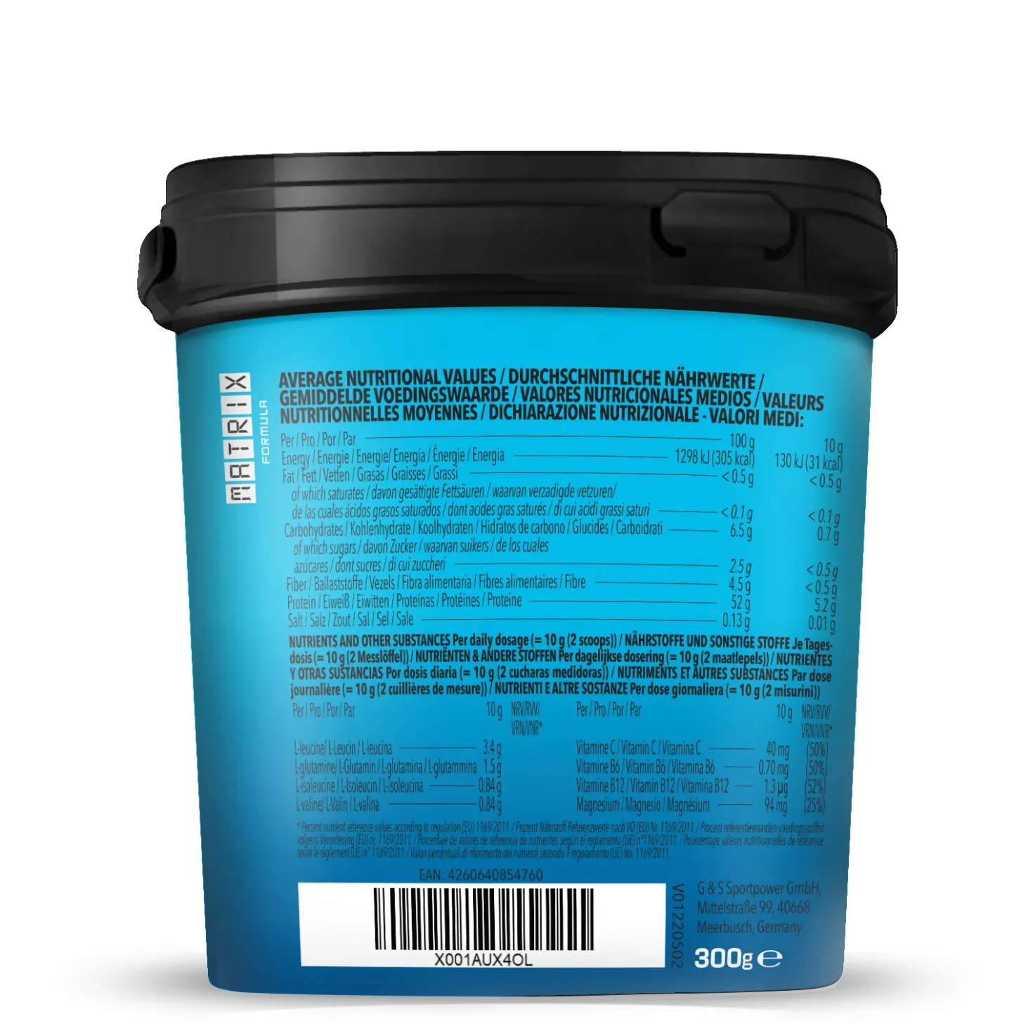 BCAA Drink Powder Matrix Formula (300g)