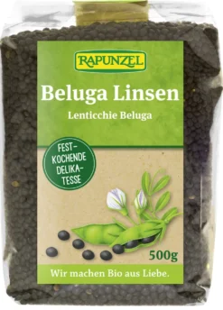 Beluga Linsen schwarz bio (500g)