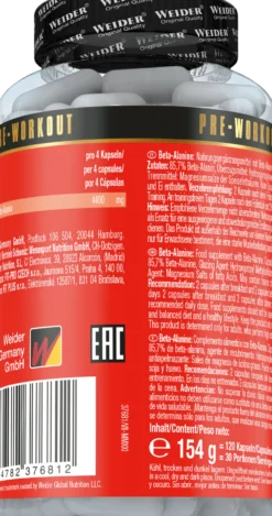 Beta Alanine (120 Kapseln)