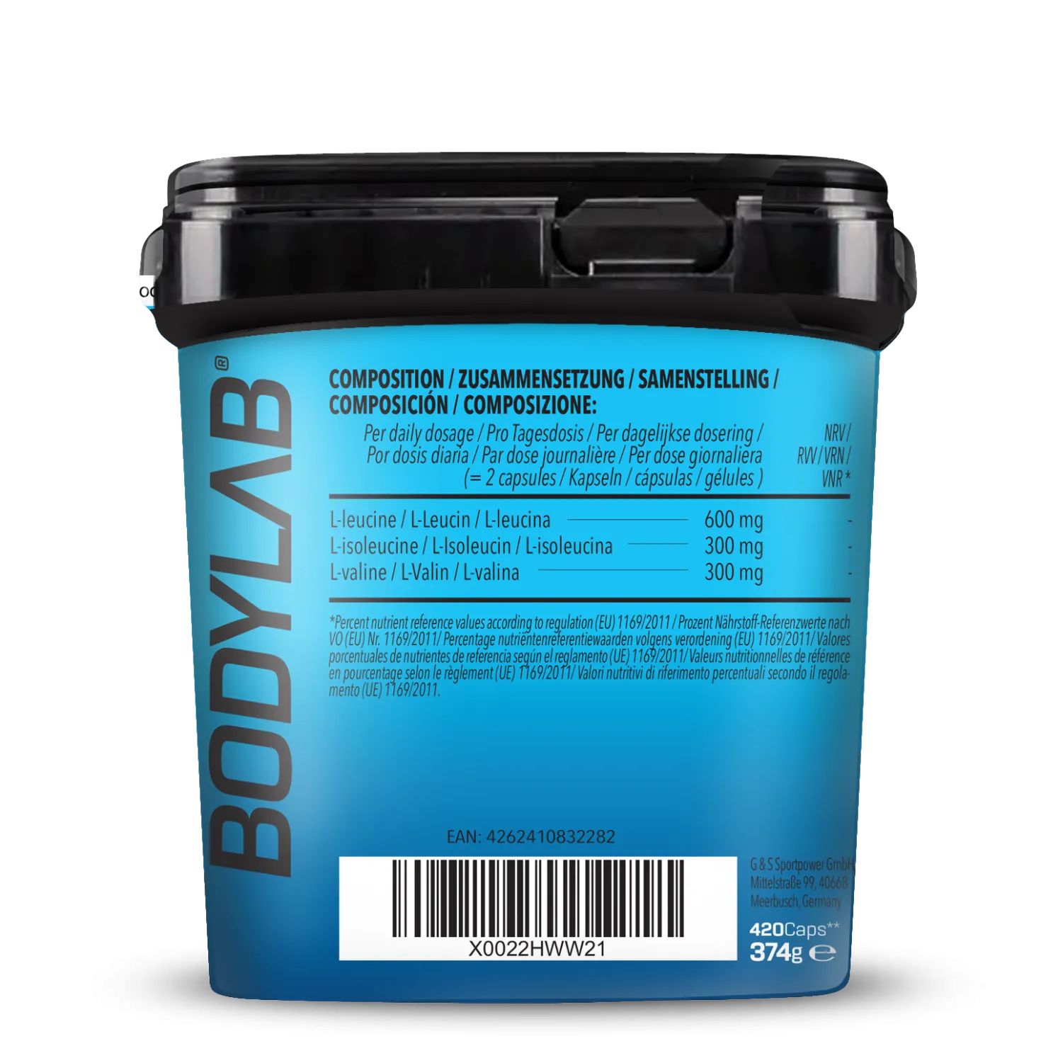 BIG PACK BCAA (420 Kapseln)