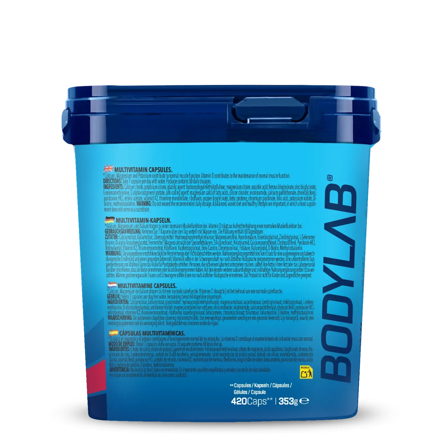 BIG PACK Bodybuilder Stack 2.0 (420 Kapseln)