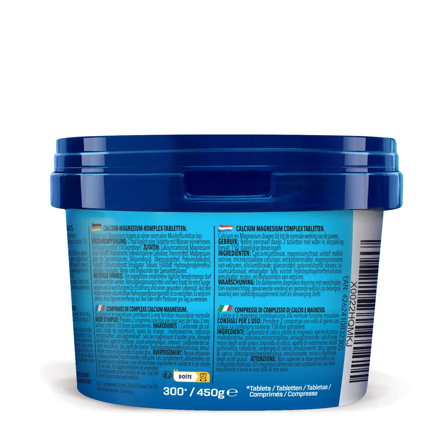 BIG PACK Calcium & Magnesium Complex (300 Tabletten)