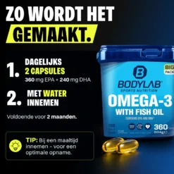 BIG PACK Omega-3 (360 Kapseln)