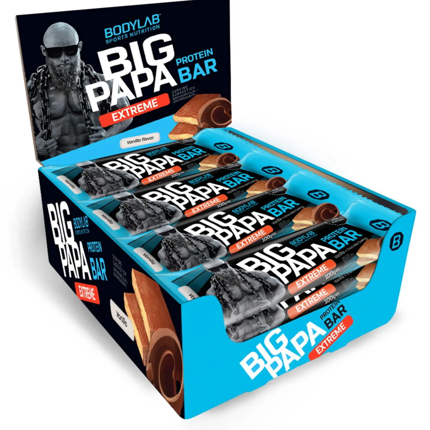 BIG PAPA 50% Protein Bar Extreme (12x100g)