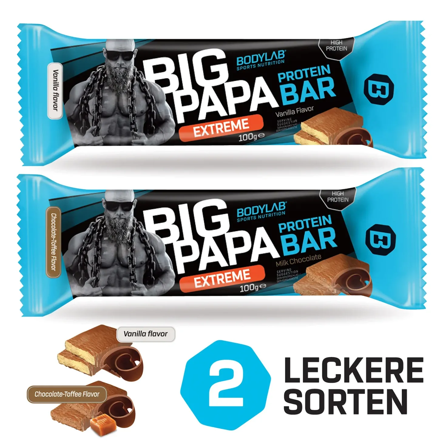 BIG PAPA 50% Protein Bar Extreme (12x100g)