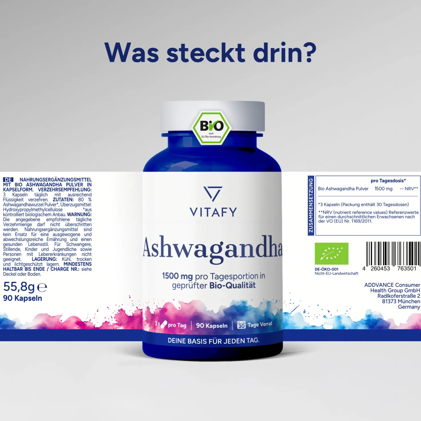 Bio Ashwagandha (90 Kapseln)