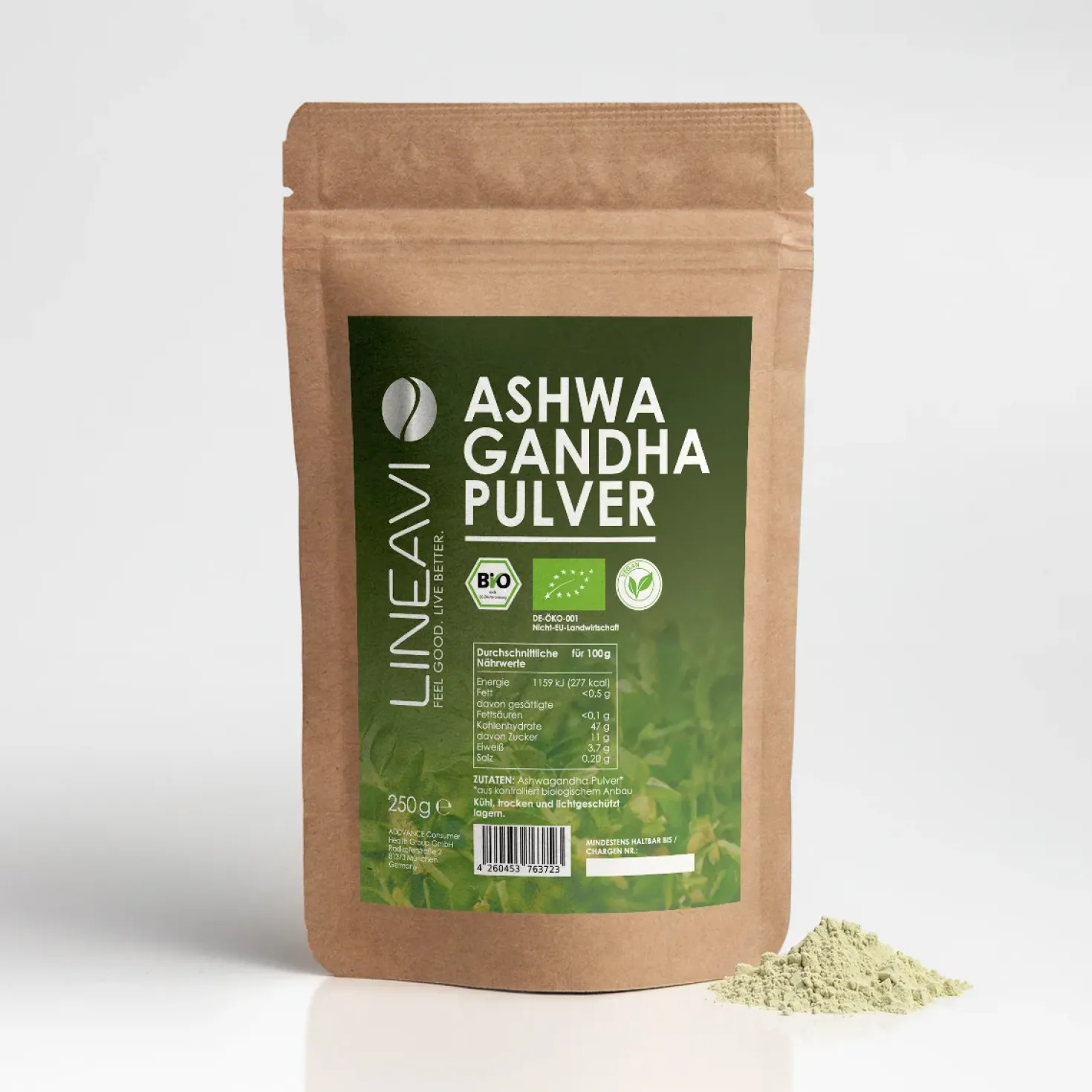 Bio Ashwagandhapulver (250g)