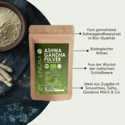Bio Ashwagandhapulver (1000g)