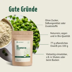 Bio Erbsenprotein Pulver (1000g)