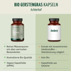 Bio Gerstengras Kapseln (180 Kapseln)