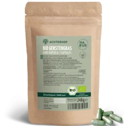 Bio Gerstengras Kapseln Nachfüllpack (400 Kapseln)