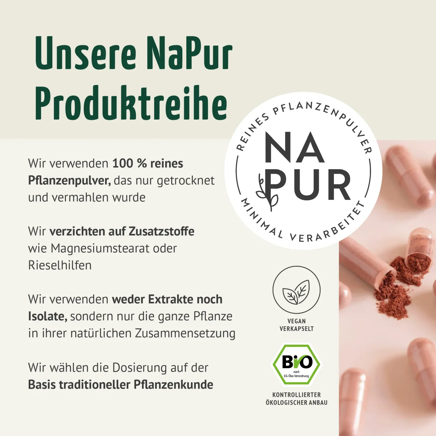 Bio Hagebutten Kapseln Nachfüllpack (400 Kapseln)