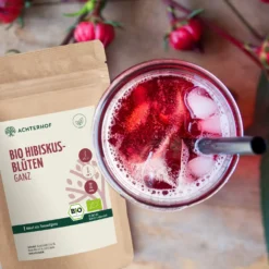 Bio Hibiskusblüten ganz (1000g)