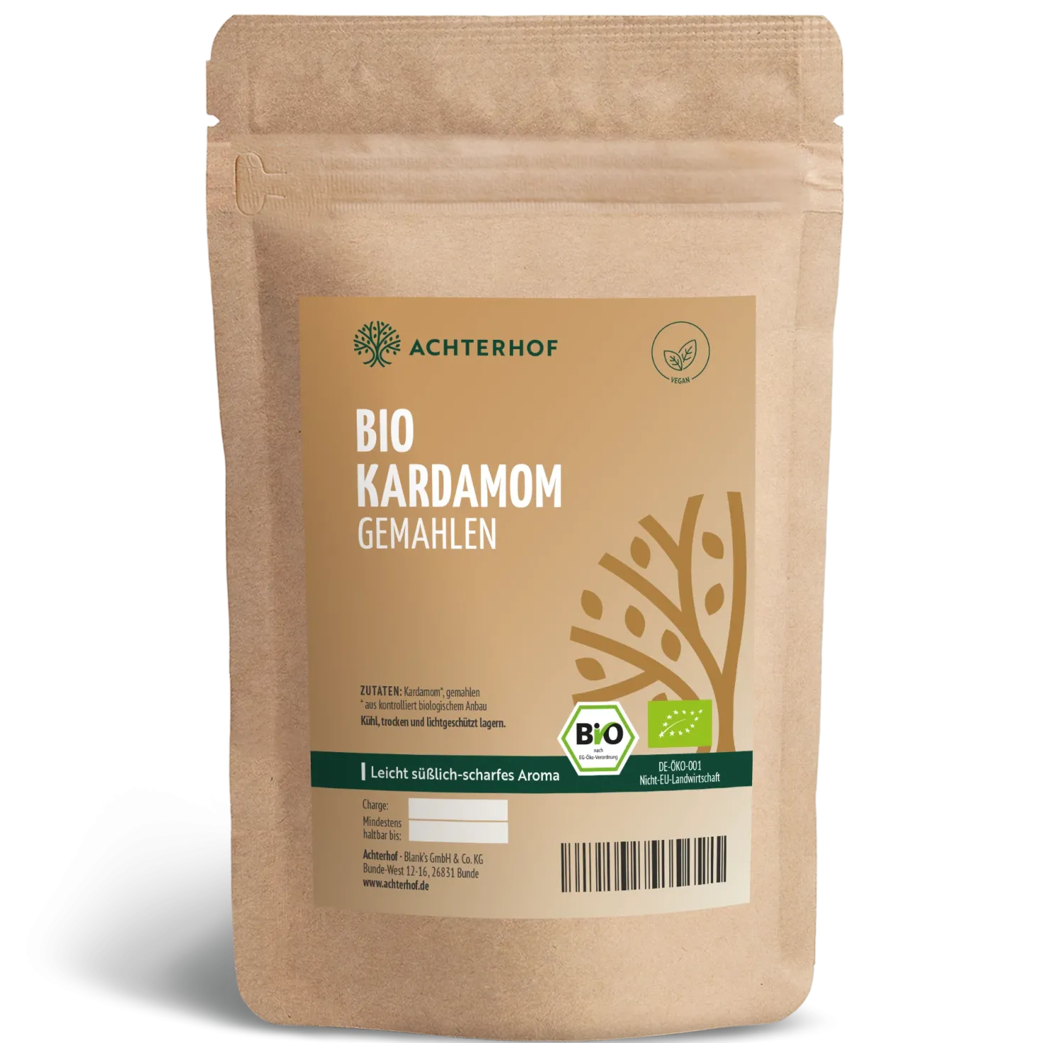 Bio Kardamom gemahlen (100g)