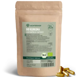 Bio Kurkuma Kapseln Nachfüllpack (400 Kapseln)