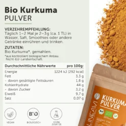 Bio Kurkumapulver (1000g)