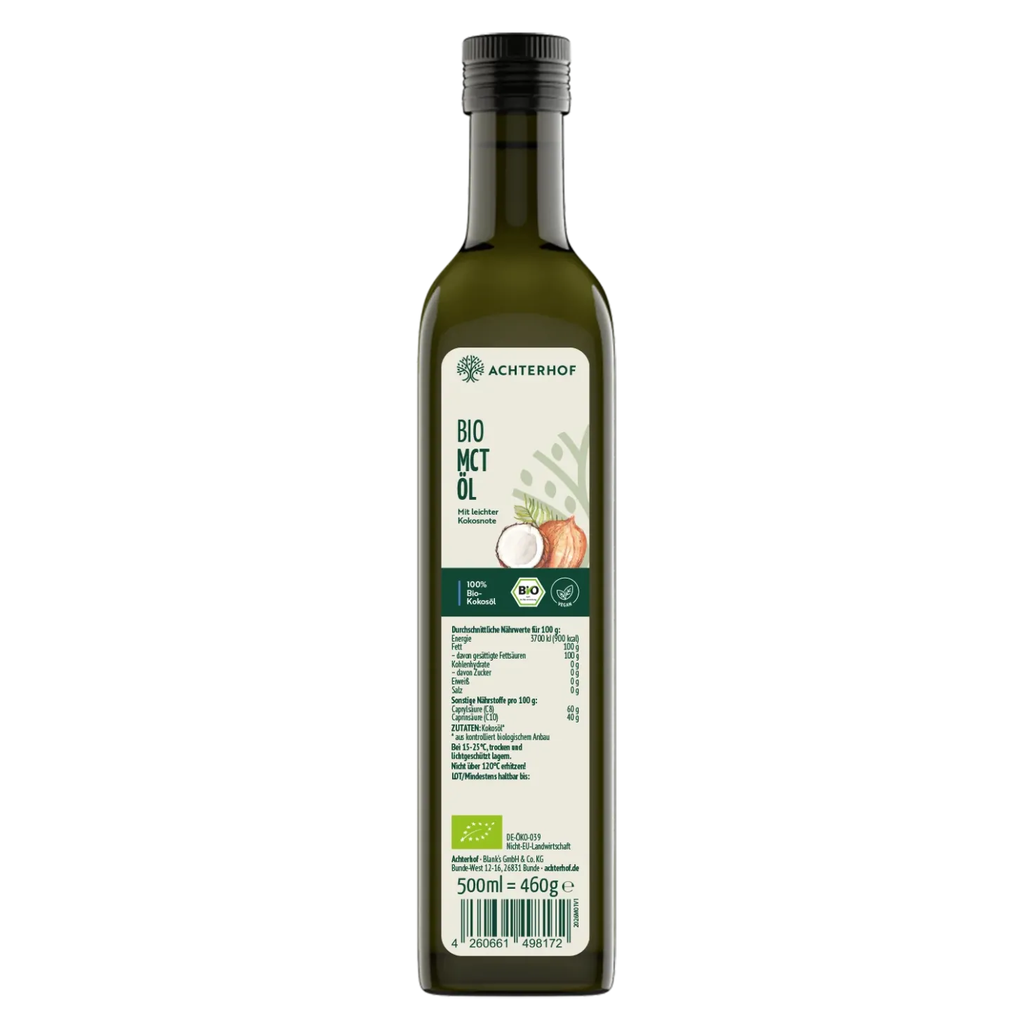 Bio MCT Öl (500ml)