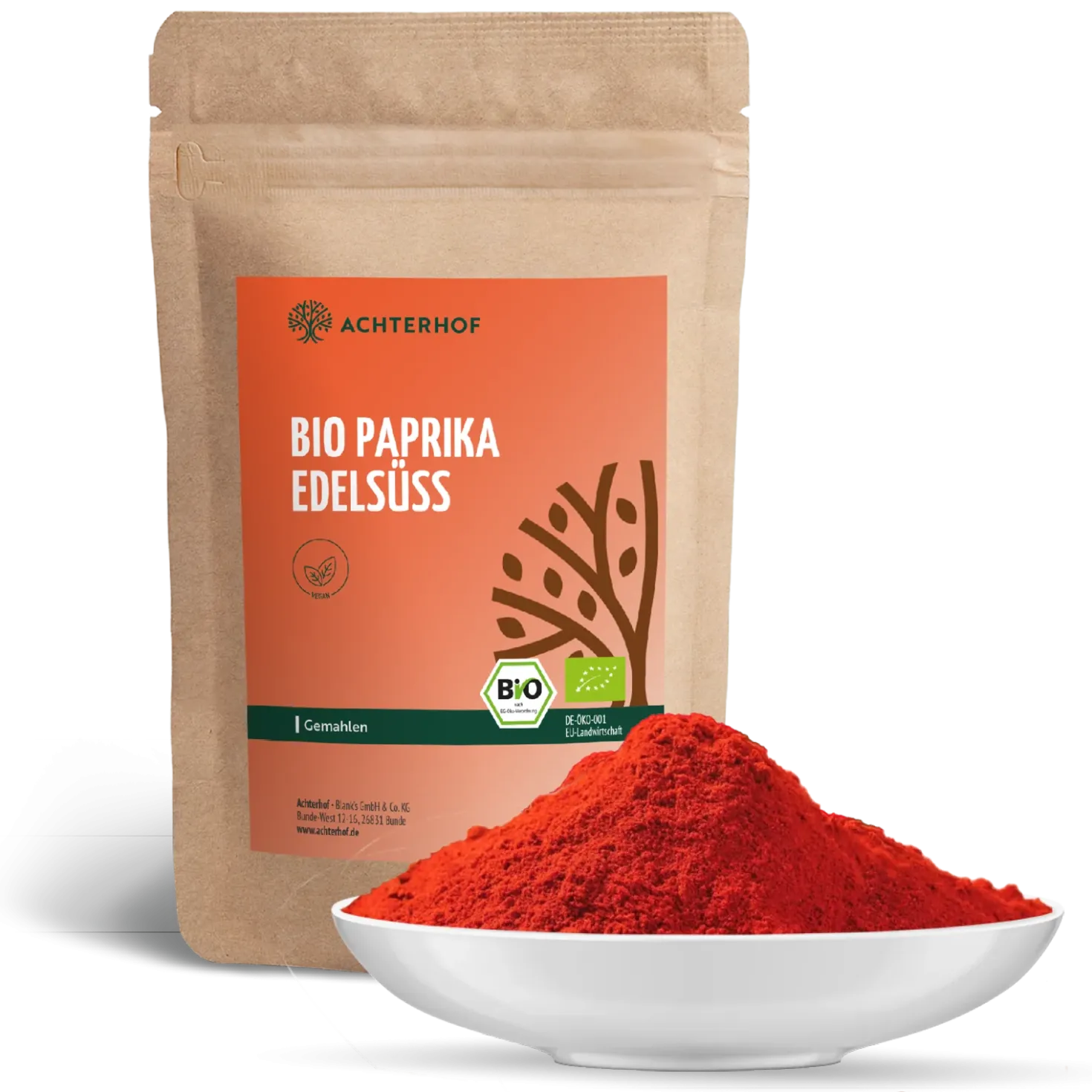 Bio Paprika edelsüß gemahlen (1000g)