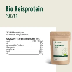 Bio Reisprotein Pulver (1000g)