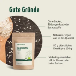 Bio Reisprotein Pulver (250g)