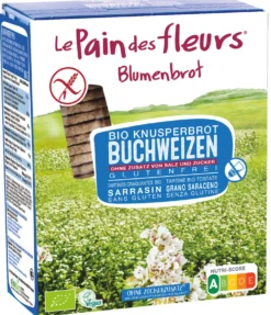 Blumenbrot Buchweizen ohne Zusatz von Zucker ohne Salz bio (150g)