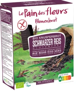 Blumenbrot Schwarzer Reis bio (150g)