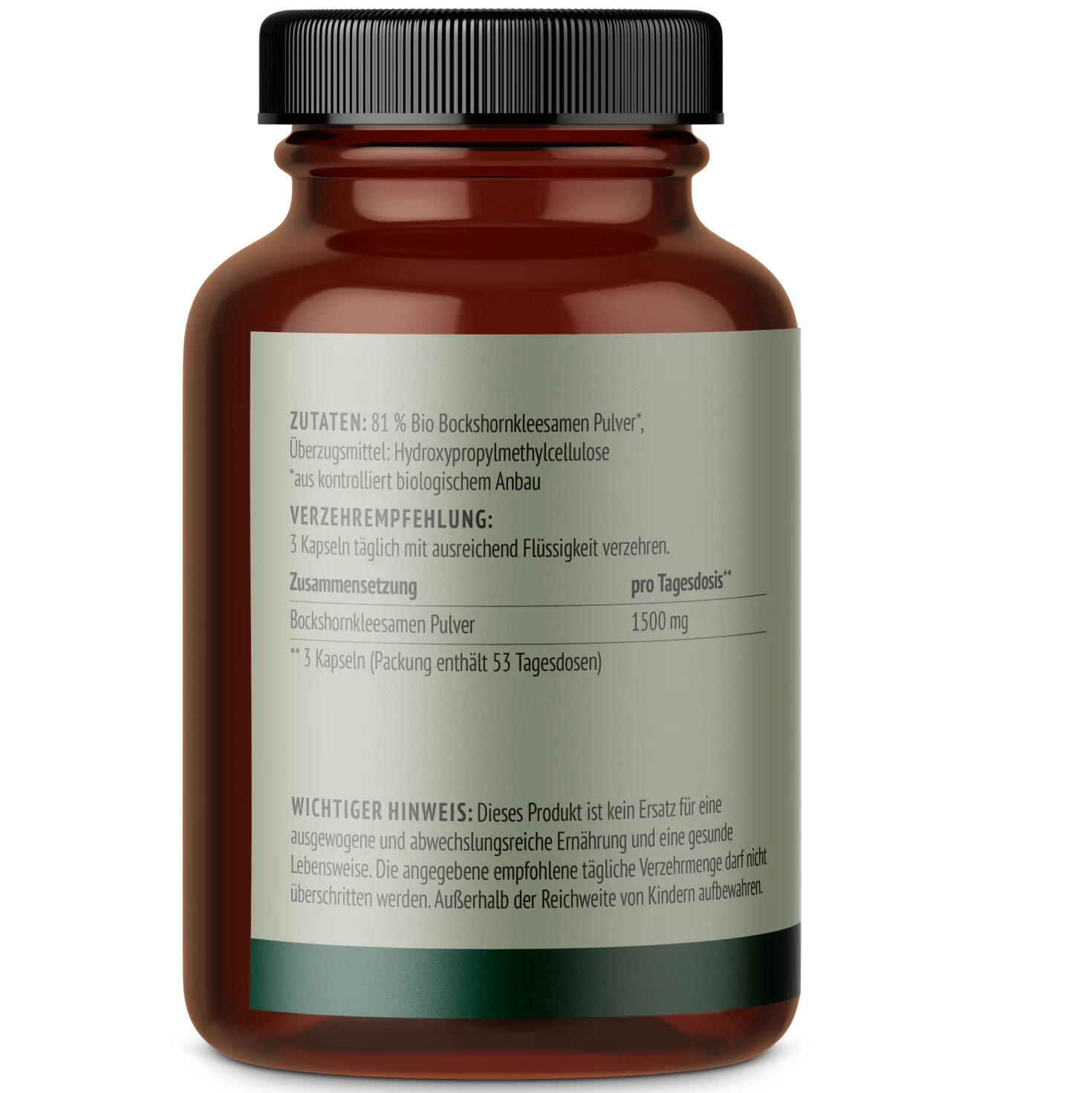 Bockshornklee Kapseln Bio (160 Kapseln)