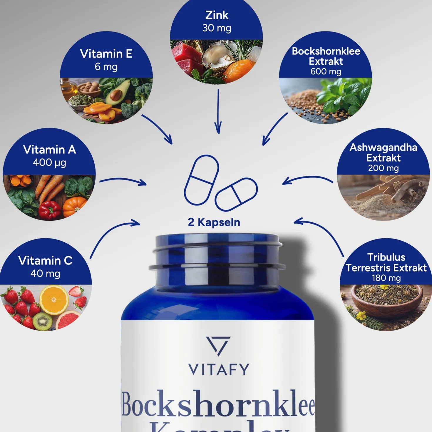 Bockshornklee Komplex (60 Kapseln)