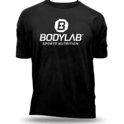 Bodylab24 T-Shirt schwarz mit weißem Schriftzug