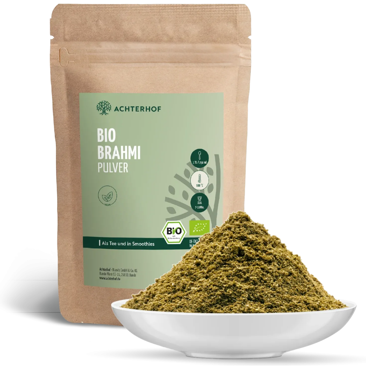 Brahmi Pulver Bio (500g)