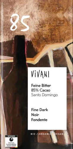 Cacao 85% Feine Bitter Schokolade bio (80g)