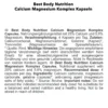 Calcium Magnesium (100 Kapseln)