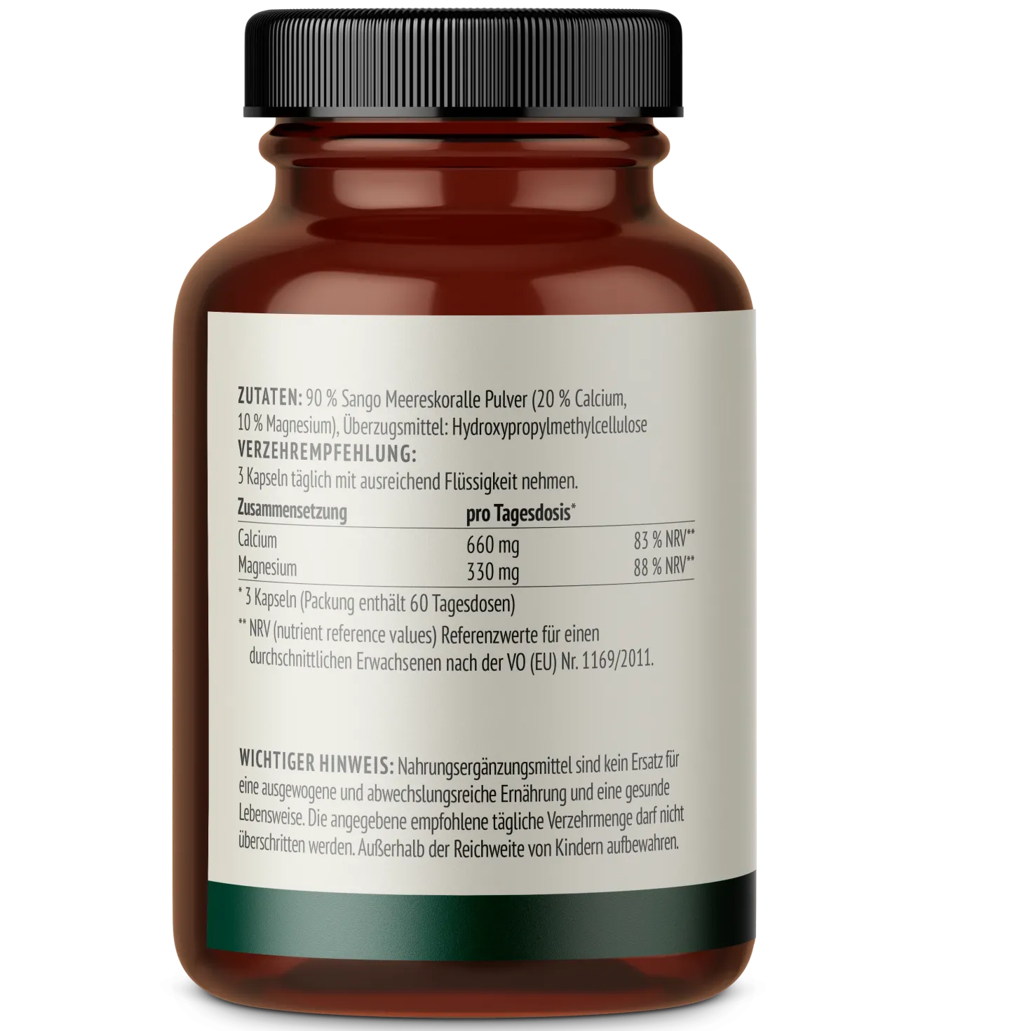 Calcium Magnesium Sango Meereskoralle Kapseln (180 Kapseln)