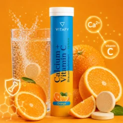 Calcium + Vitamin C - Orange (20 Brausetabletten)