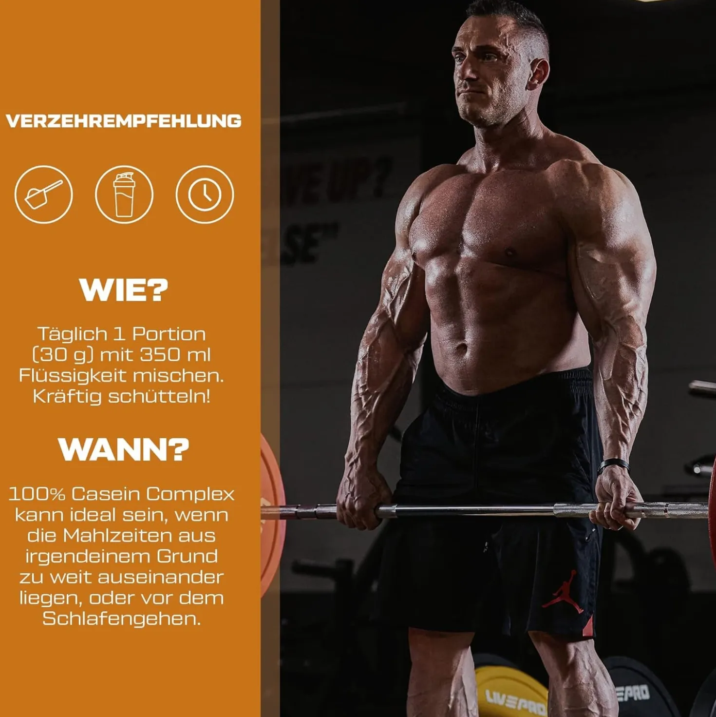 100% Casein Complex (2350g)