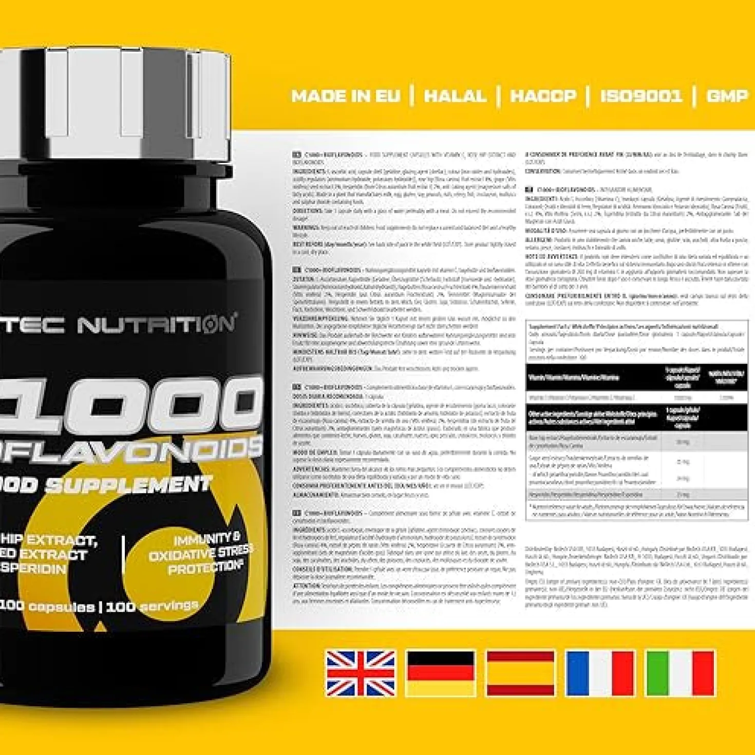 C 1000 + Bioflavonoids (100 Kapseln)