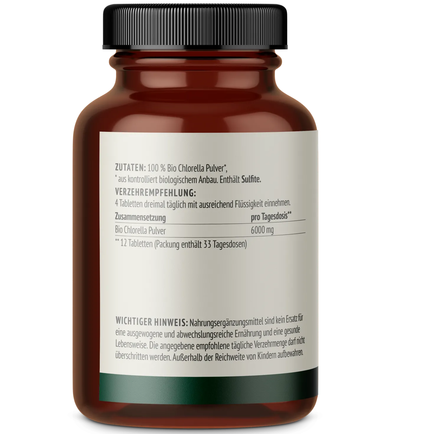 Chlorella Algen Tabletten Bio (400 Tabletten)