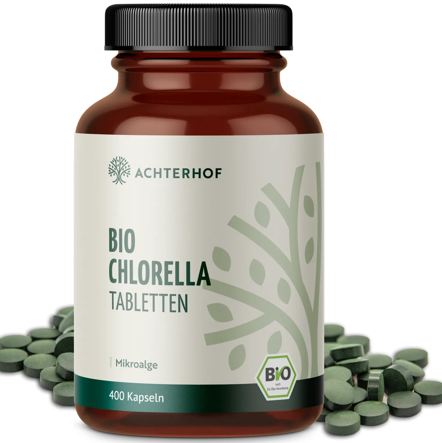 Chlorella Algen Tabletten Bio (400 Tabletten)