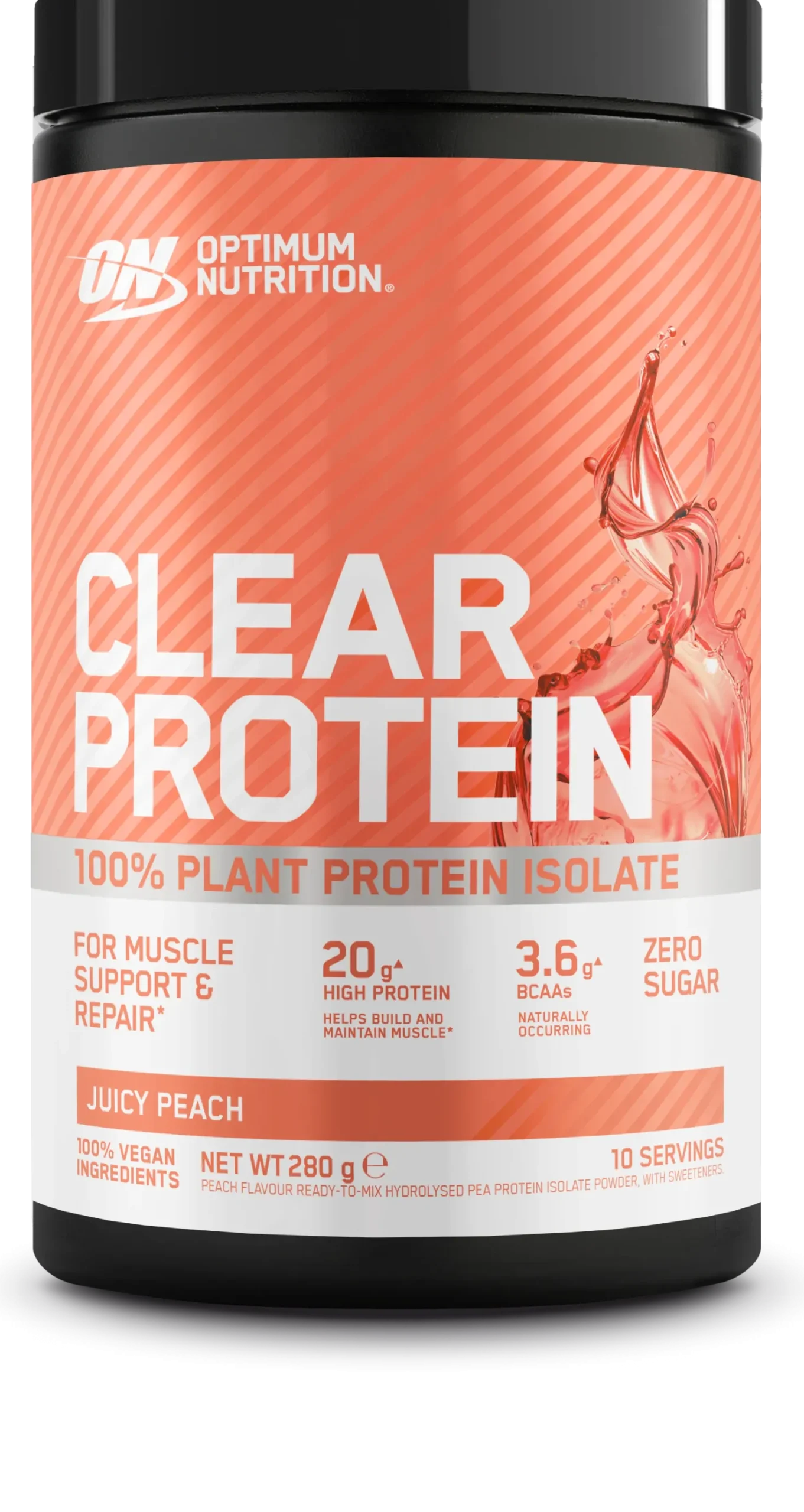 Clear Protein 100% Plant Protein Isolate (280g)
