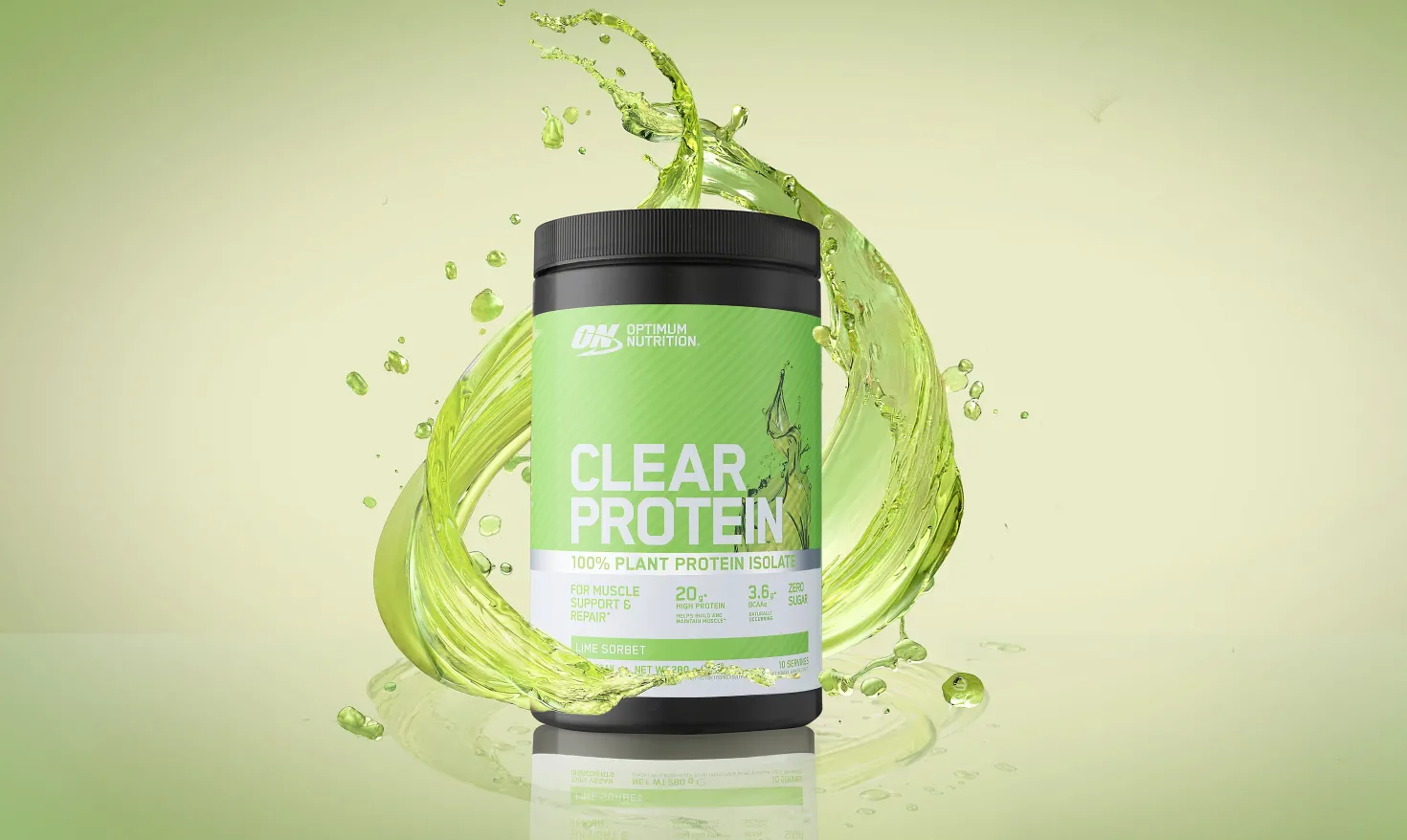 Clear Protein 100% Plant Protein Isolate (280g)