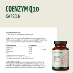 Coenzym Q10 Cordyceps (100 Kapseln)