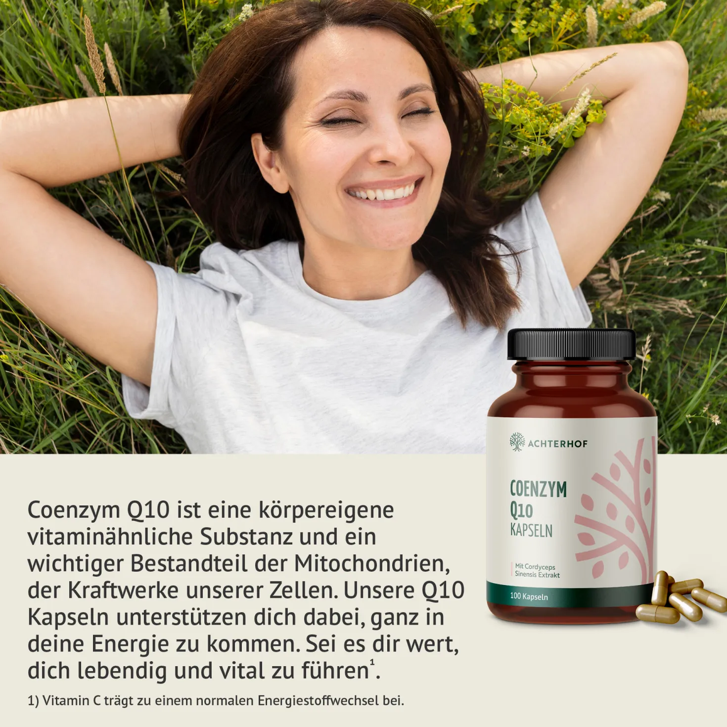 Coenzym Q10 Cordyceps (100 Kapseln)