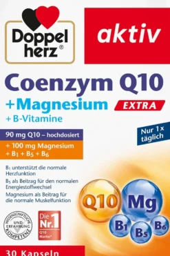 Coenzym Q10 Extra + Magnesium (30 Kapseln)
