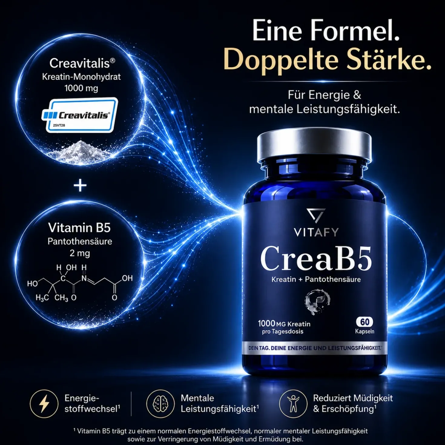 CreaB5 Energie Formel (60 Kapseln)